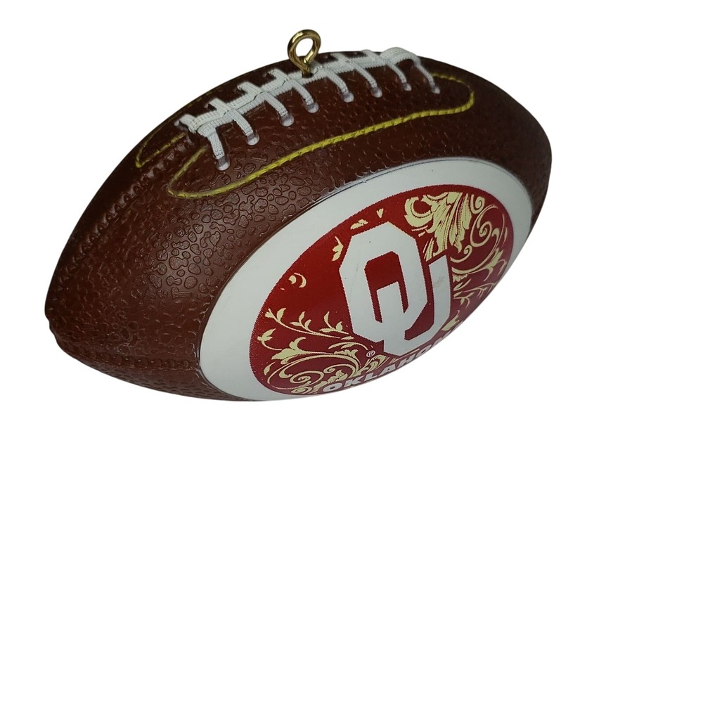 Oklahoma Sooners OU Mini-Replica Football Ornament Sports Collectors Series